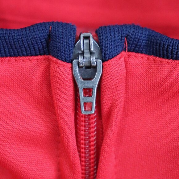 Vintage Y2K Umbro Zip Up Training Jacket Red/Navy Men's Size Small - Picture 4 of 9